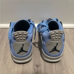 Jordan Blue and Gray Sneakers with Iconic Design